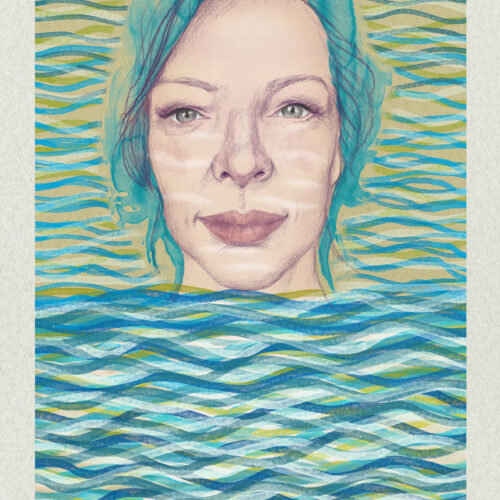 Portret Joanny Wilegowskiej, autorka: Magda Gach